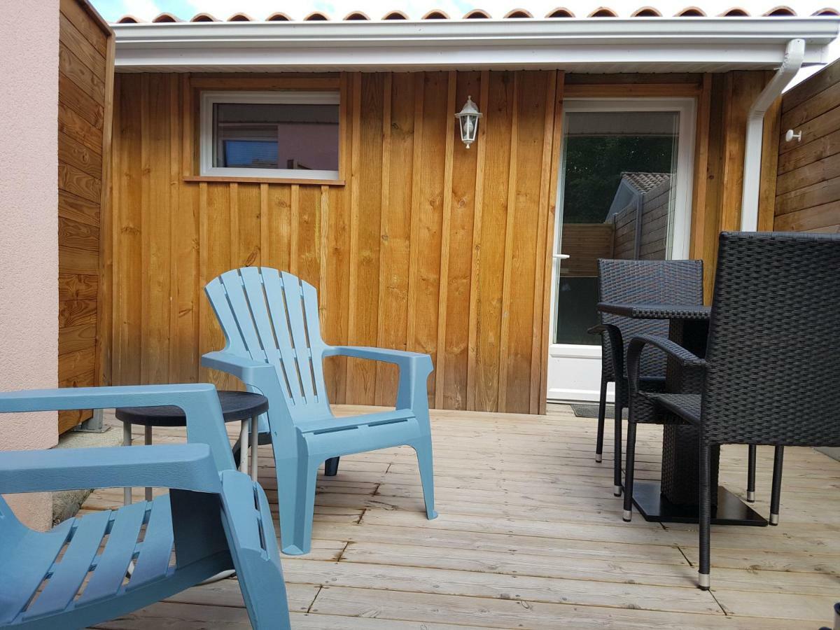 Ferienwohnung Lou Cachotte Le Teich Exterior foto